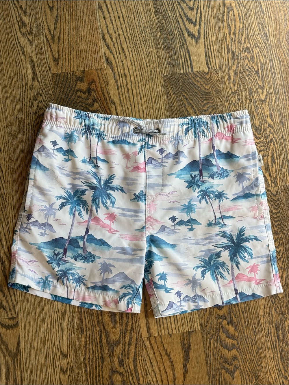 Vintage Summer Youth Swim Trunks